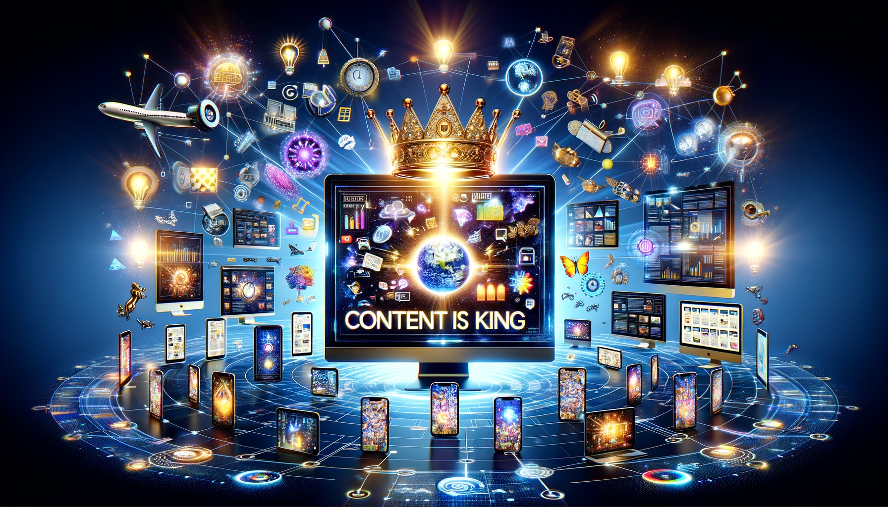 content is king dalle