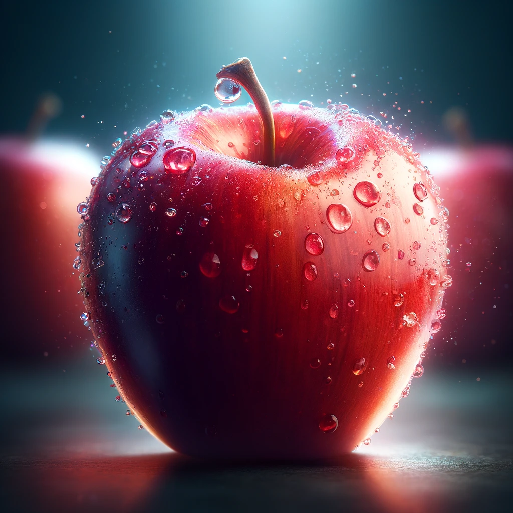 jablko generované v DALLE 3